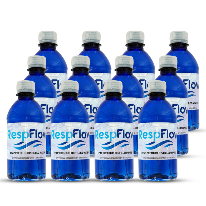 CPAP Premium Distilled Water - 12oz (355mL) 12 Bottle Pack