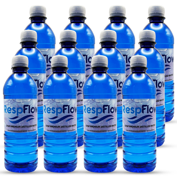 CPAP Premium Distilled Water - 16.9oz (500mL) 12 Bottle Pack