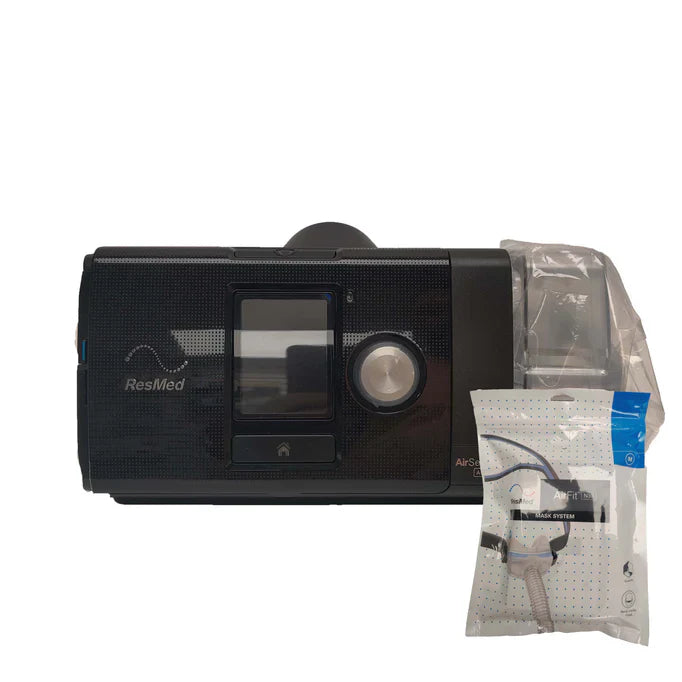 ResMed AirSense 10 AutoSet CPAP Bundle w/ClimateLine Tubing & AirFit N30 Mask