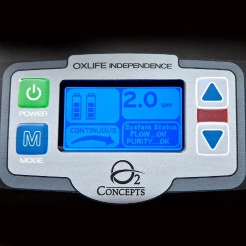 O2 Concepts Oxlife Independence - Demo with 2 Batteries