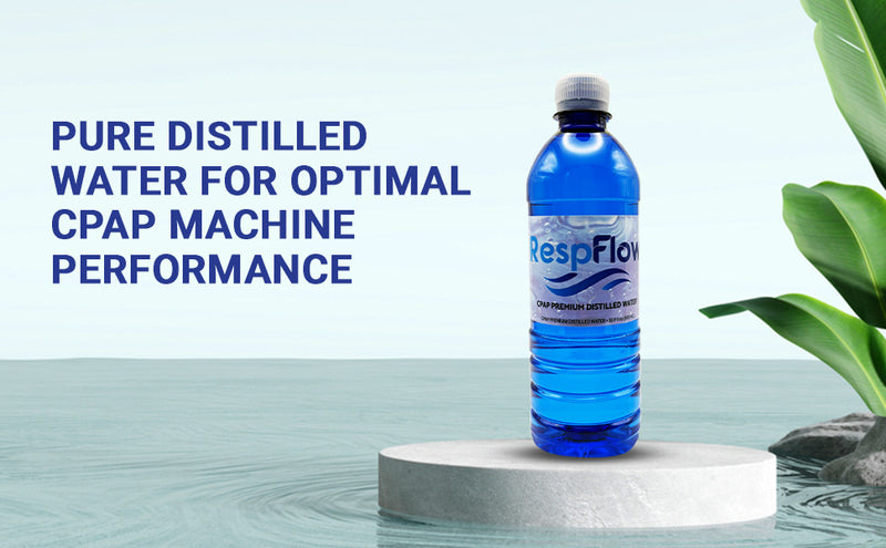 CPAP Premium Distilled Water - 16.9oz (500mL) 24 Bottle Pack