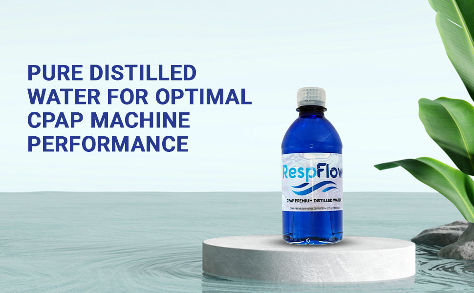 CPAP Premium Distilled Water - 12oz (355mL) 24 Bottle Pack