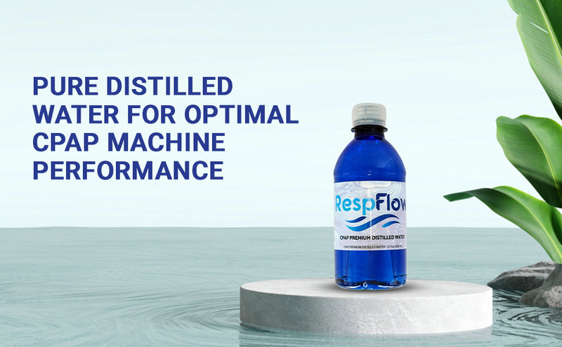 CPAP Premium Distilled Water - 12oz (355mL) 12 Bottle Pack