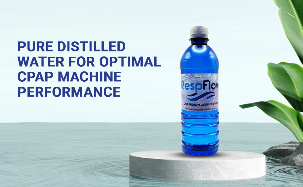 CPAP Premium Distilled Water - 16.9oz (500mL) 24 Bottle Pack