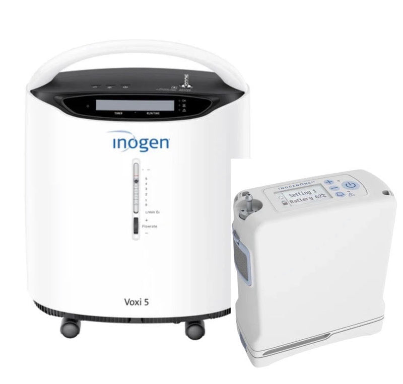 Inogen G4 + Inogen Voxi 5 Oxygen Concentrator Bundle