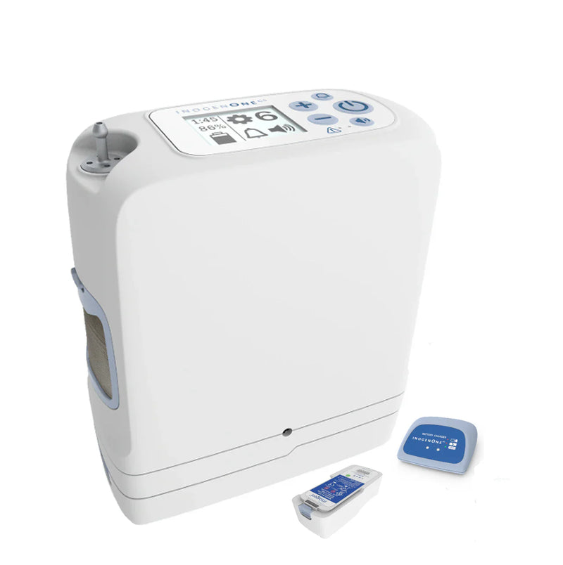 Inogen One G5 Portable Oxygen Concentrator - Device, Batteries, Charger Bundle