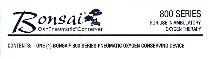 Drive Medical Bonsai Velocity Pneumatic Oxygen Conserver