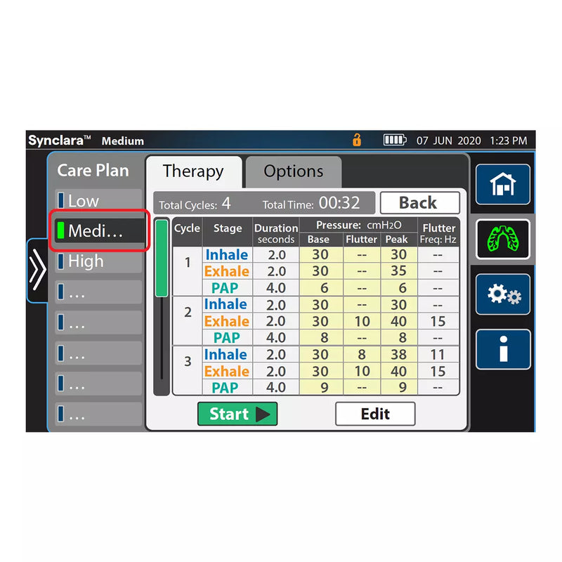 Hillrom Synclara Cough System