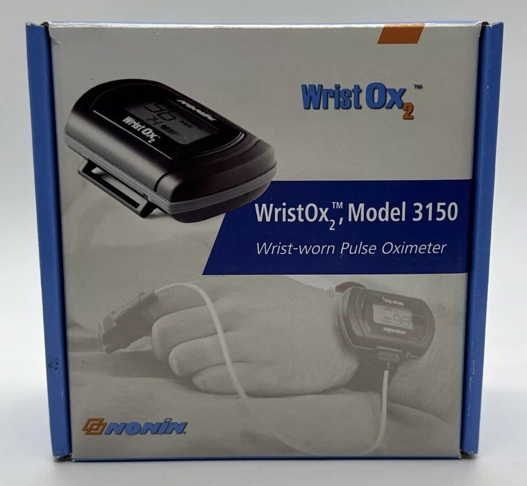 Nonin® Pulse Oximeter - Fingertip With Wristwatch - WristOx2 3150 BLE